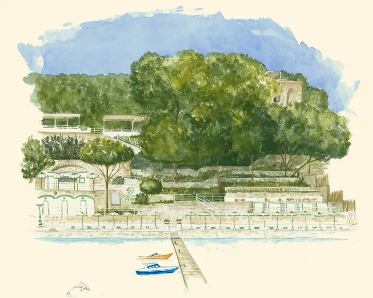 Le Sirenuse Mare Beach Club Nerano
