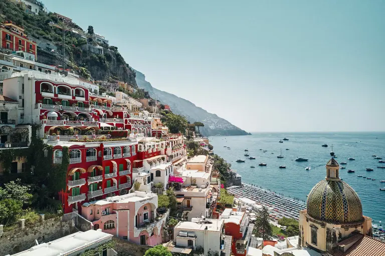 Le Sirenuse Hotel Positano Drone 9419