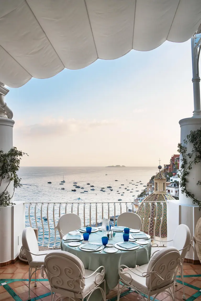 Le Sirenuse Hotel Positano Terrace 0059