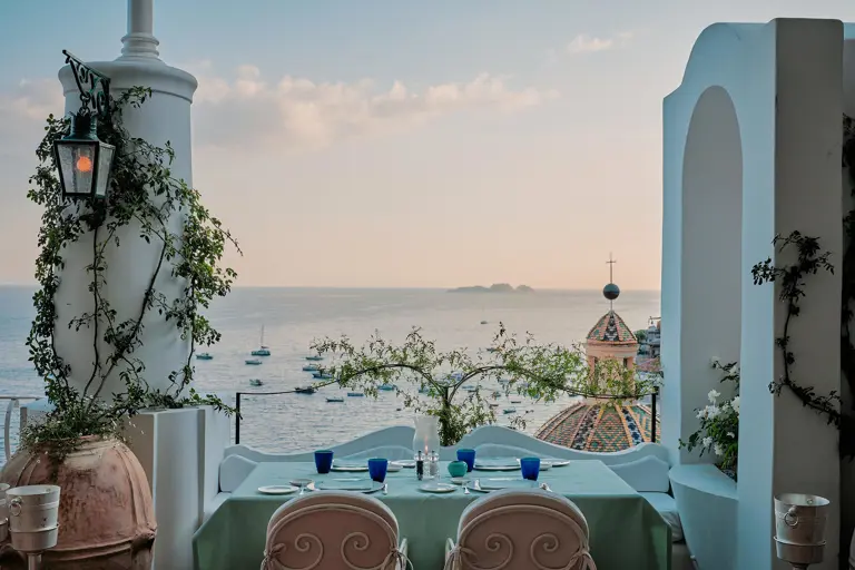 Le Sirenuse Hotel Positano Terrace 0055