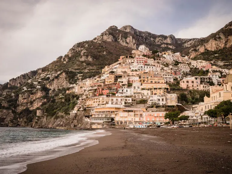 Positano In Winter