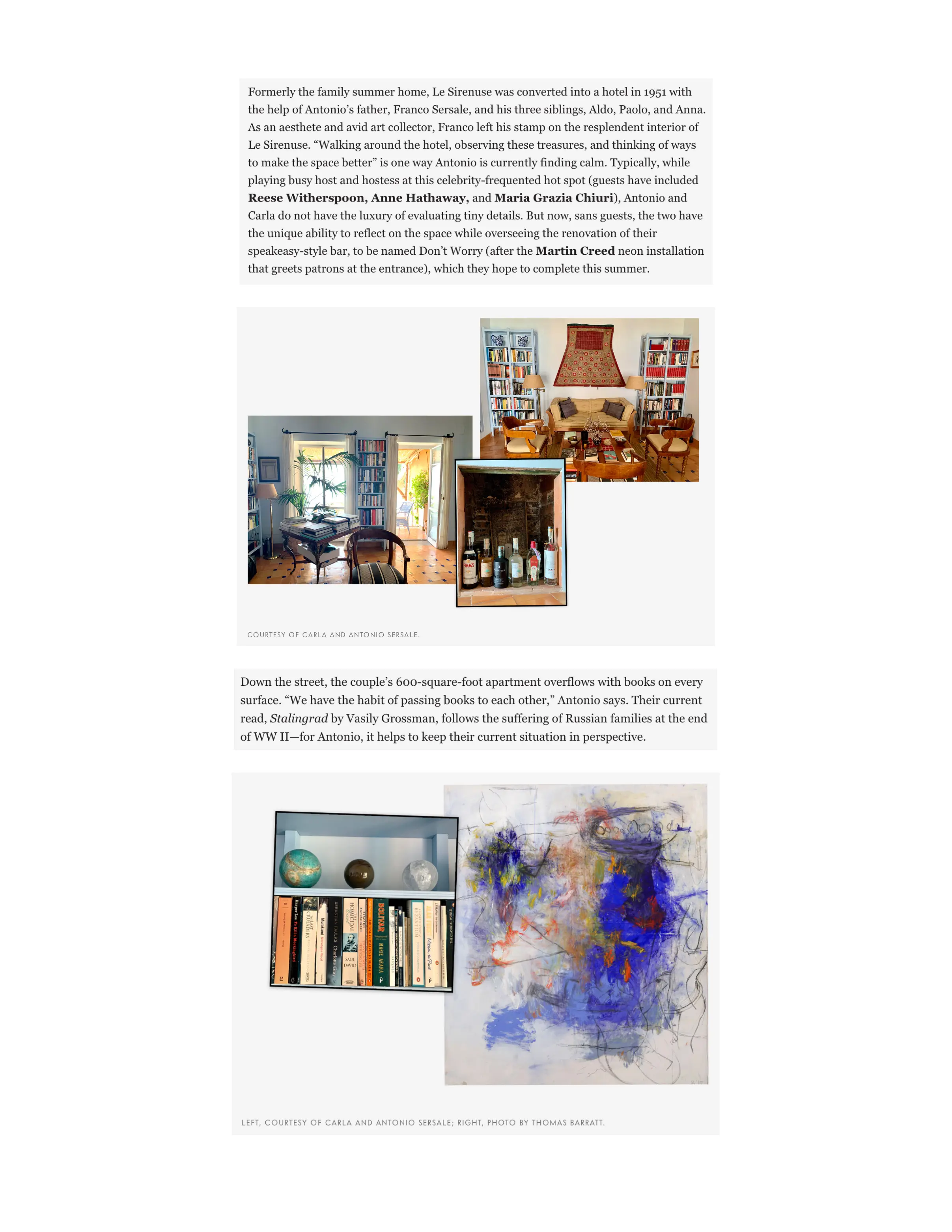 5.6.20 Vanityfair.Com Le Sirenuse & Le Sirenuse Positano Page 2