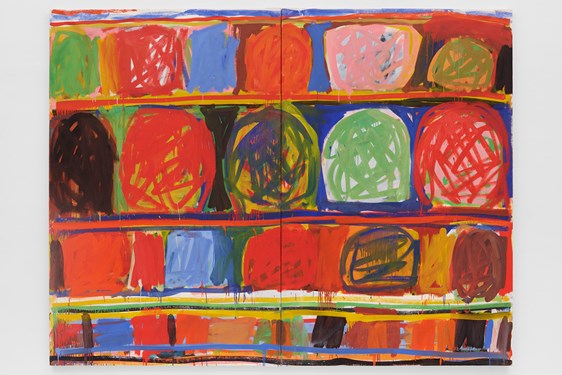 Stanley Whitney, Pleasure or Joy (1994), courtesy of Lisson Gallery