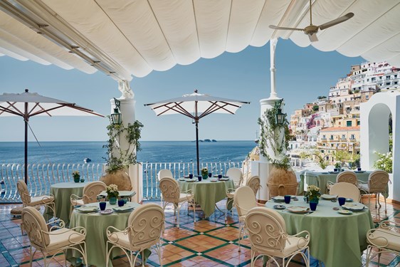 Le Sirenuse Hotel Positano Terrace Pool 0316