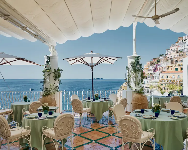 Le Sirenuse Hotel Positano Terrace Pool 0316