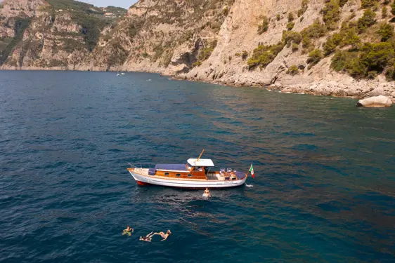Le Sirenuse Positano Fishing Boat Sant Antonio Favourite